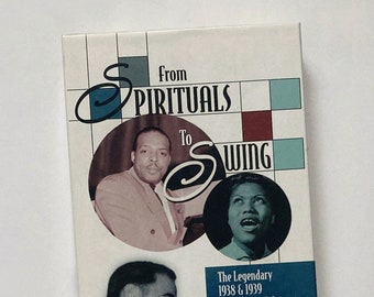 Vintage Spirituals to Swing Boxed Set, Carnegie Hall Concerts 1938-39, 3 CDs, 2 Brochures, Piano Blues Jazz Swing Music, Ltd Edition, 1999