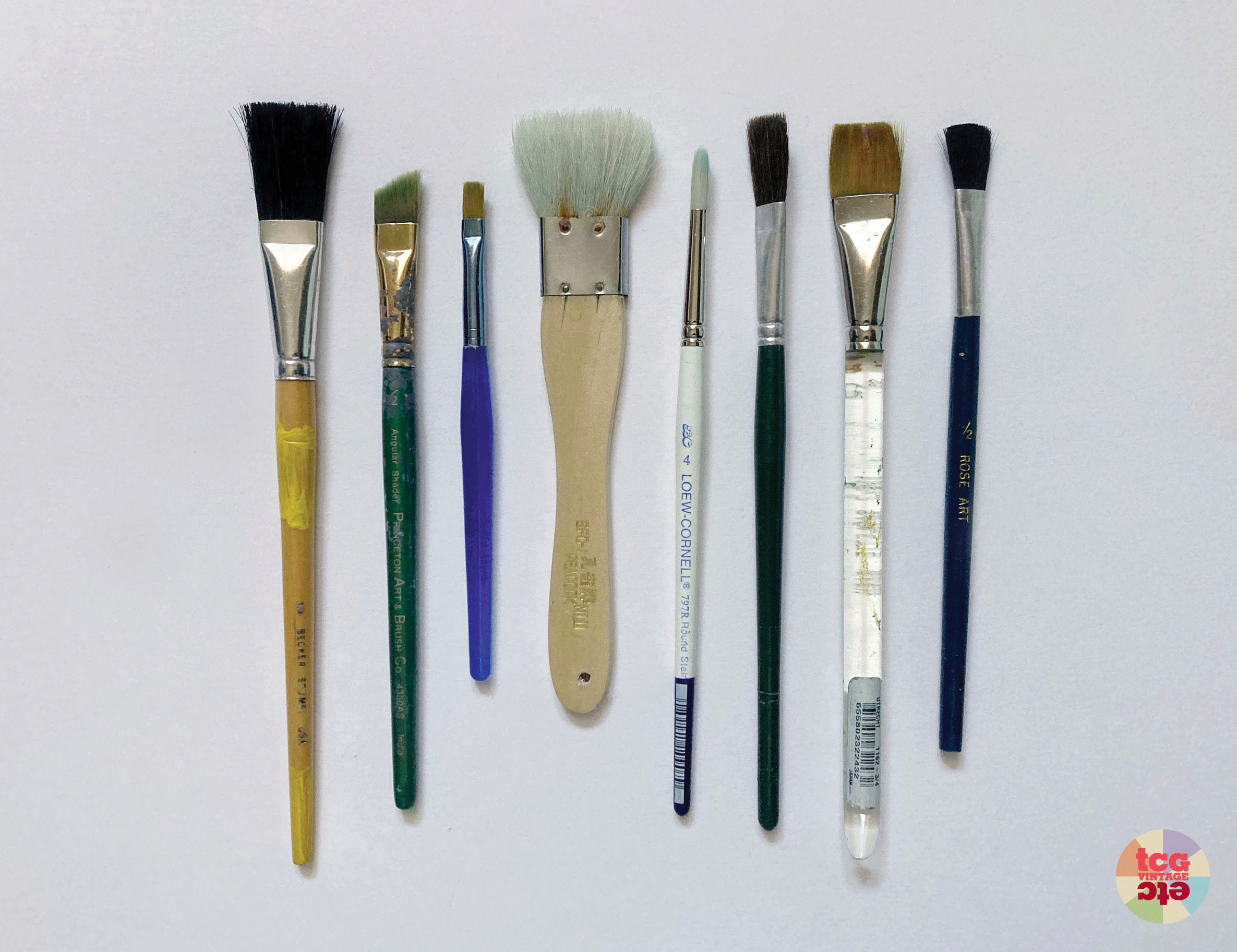 Ceramic Paint Brush Holder Set Ceramic Paint Water Cup Paint Brush
