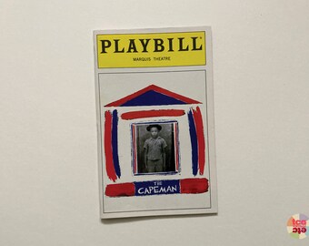 1997 The Capeman Playbill, Paul Simon, Broadway Musical, Ruben Blades, Marc Anthony, Theater Memorabilia + Collectible, December, Vintage