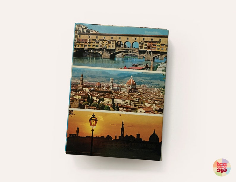 1960s Florence Pocket Picture Book, Vedute Views Di Firenze, Travel Souvenir, Florence Landmarks, Midcentury Italy, Collectible, Vintage image 3