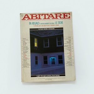 1985 Abitare Magazine, No. 234, May 1985 Issue, Driade Insert, Italian Design, Modern Furniture, Interiors, Used Collectible, Vintage image 2