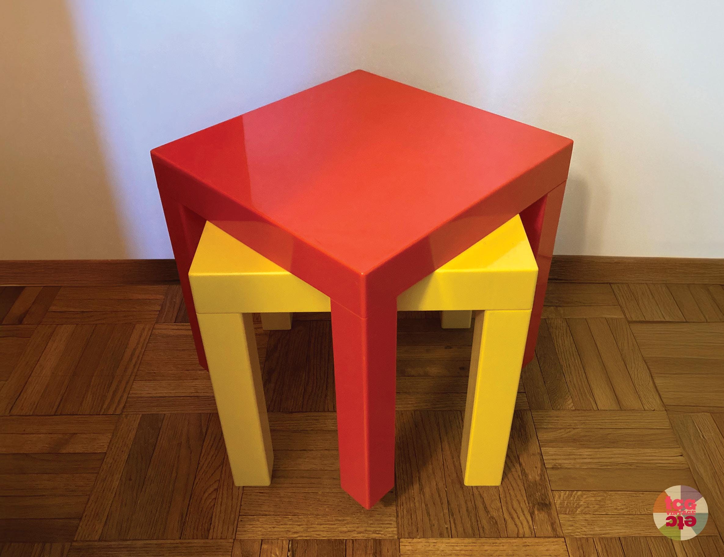 70s PARSONS table vintage ミッドセンチュリー ポップ