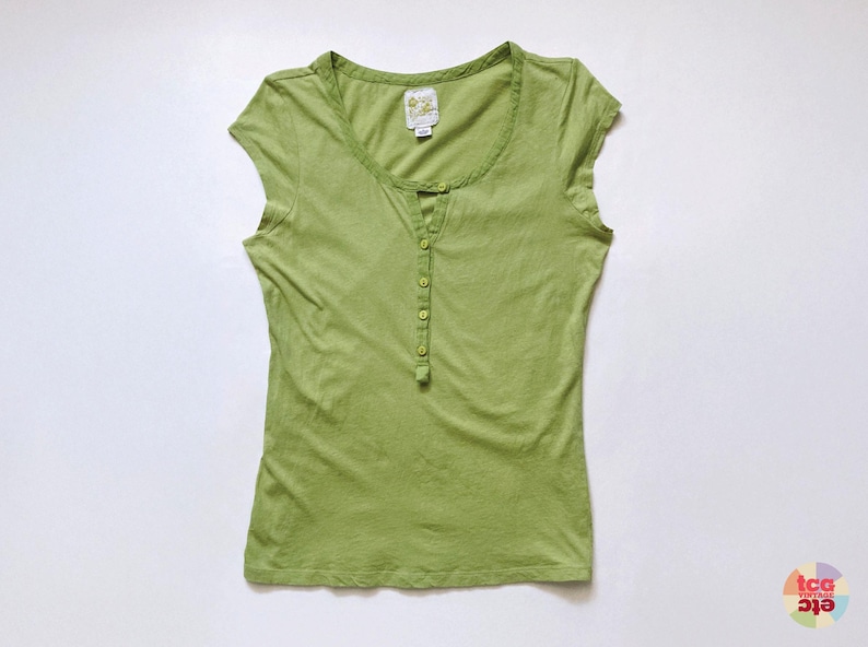 Vintage C Keer for Anthropologie Tee Top, Limited Edition (9/100), Cotton, Size M, Used image 1