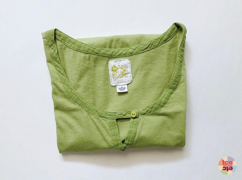 Vintage C Keer for Anthropologie Tee Top, Limited Edition (9/100), Cotton, Size M, Used image 4