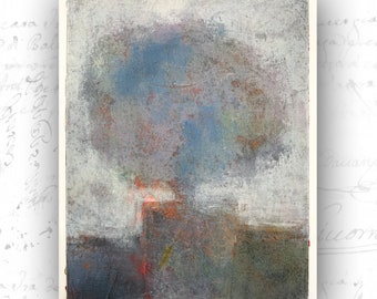 Original Painting of Blue Bouquet