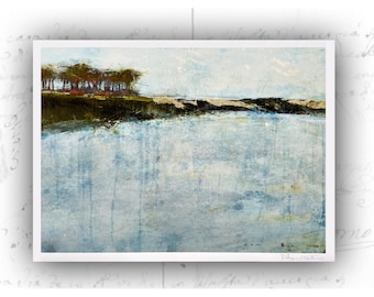 Art Print Beach Print, Giclée Print of Western Lake, Florida Beach Print, Unframed Fine Art Print