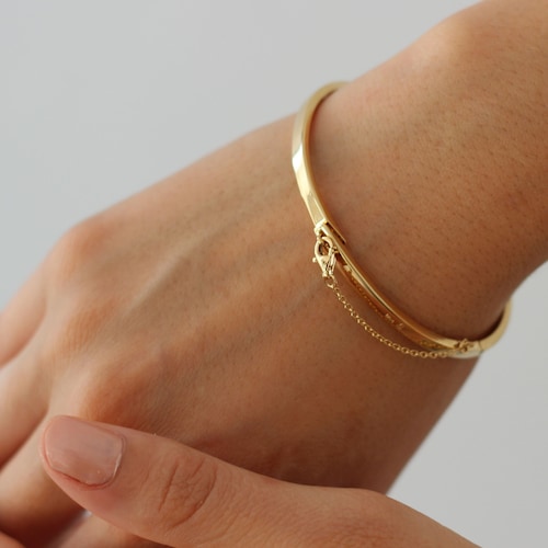 925 Sterling Silver Hinged Oval Etched Bangle Bracelet With Etsy