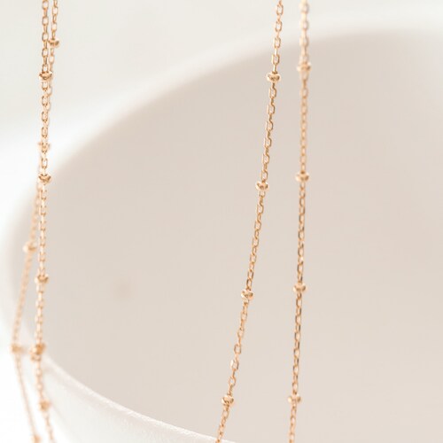90cm Balls Long Necklace Small Spheres 