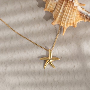 Pole star silver necklace, Necklace with Brilliant North Star, Polaris Necklace, gold necklace with star cubic zirconia
