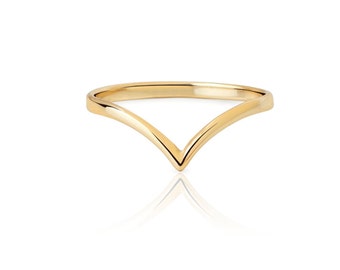 Anillo en forma de v significado sales