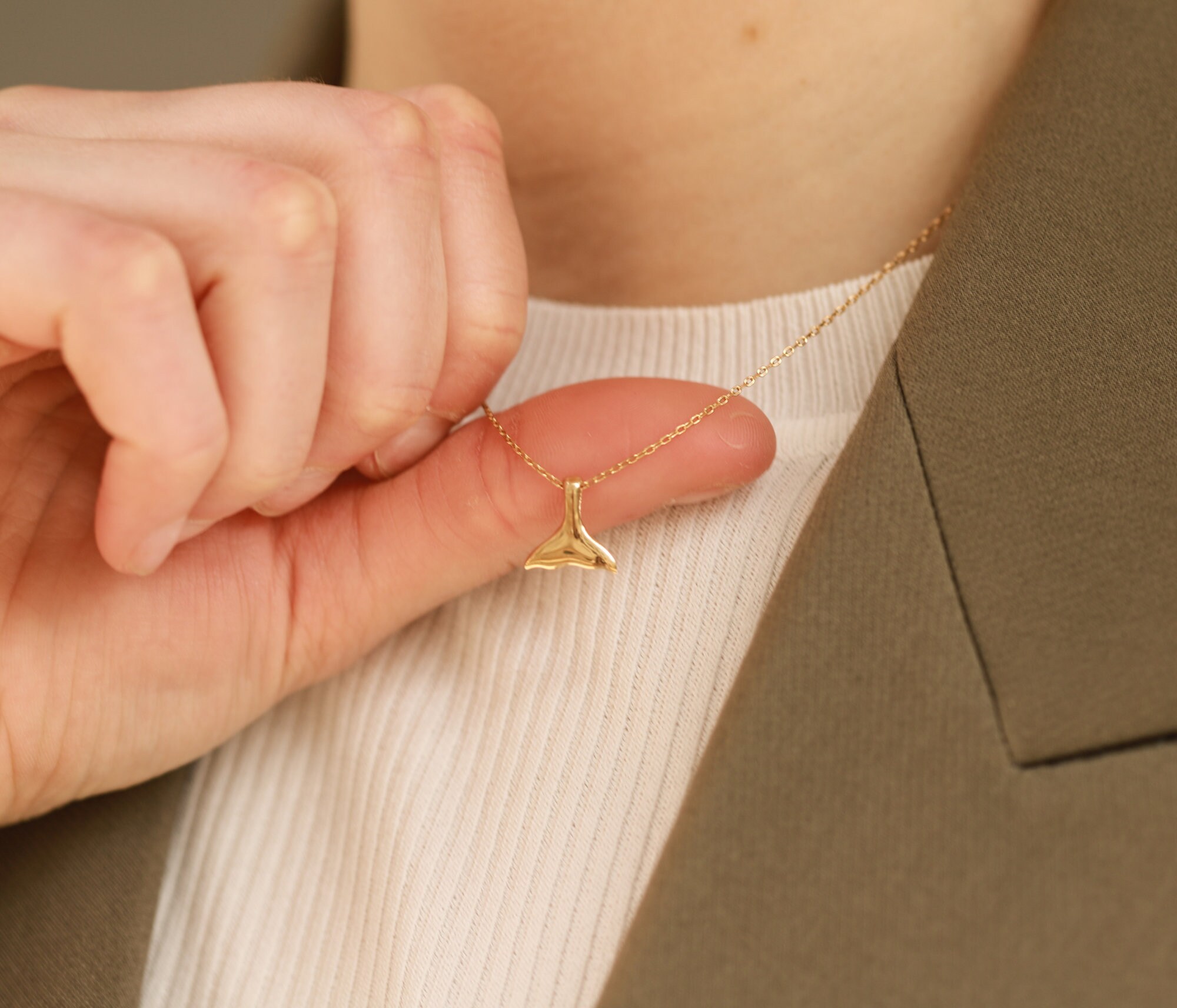 TseenYi Collier Queue De Poisson Collier Queue De Baleine