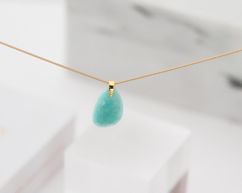 Emory Necklace Amazonite Short