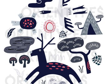 Printable Longevity Characters which are Illustrated, Gray