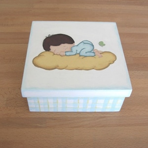 Caja de recuerdos bebé niño Dulce - Anuski's World