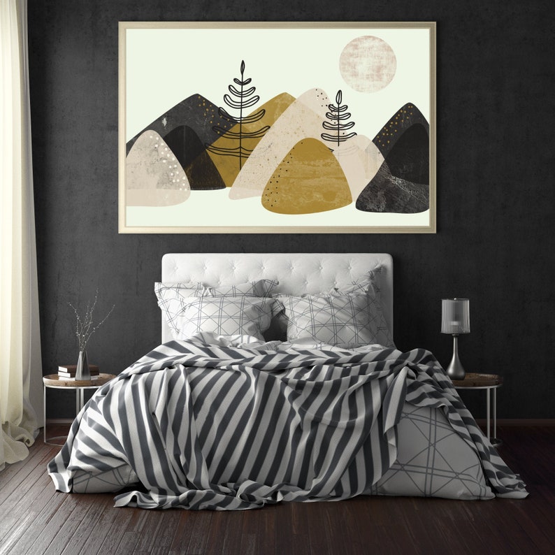 Horizontal Print Horizontal Poster Horizontal Art Large Etsy