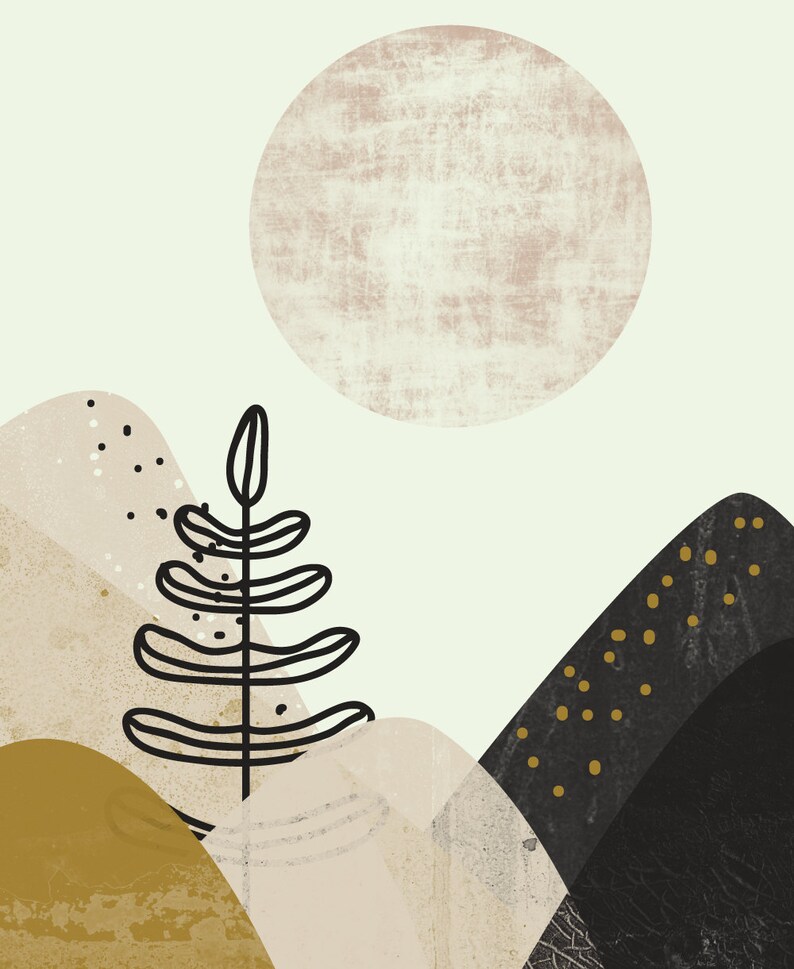 Horizontal Print Horizontal Poster Horizontal Art Large Etsy