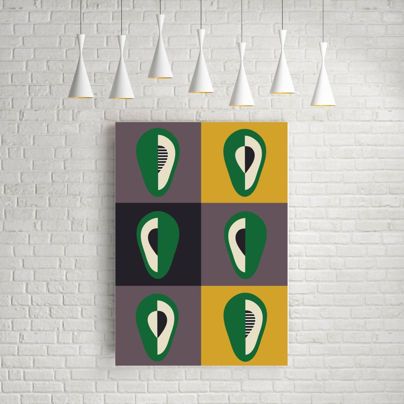 Kitchen Wall Art Art Prints Scandinavian Poster Pop Art Etsy