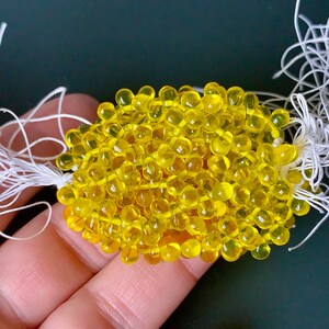 GORGEOUS Czech Preciosa brand pressed glass drops!! Sold per lot of 50 beads. SKU 01131