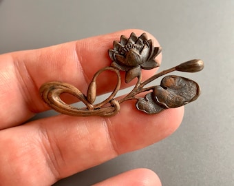 Incredible vintage floral stampings from the Miriam Haskell estate! Sold per piece. SKU 00703