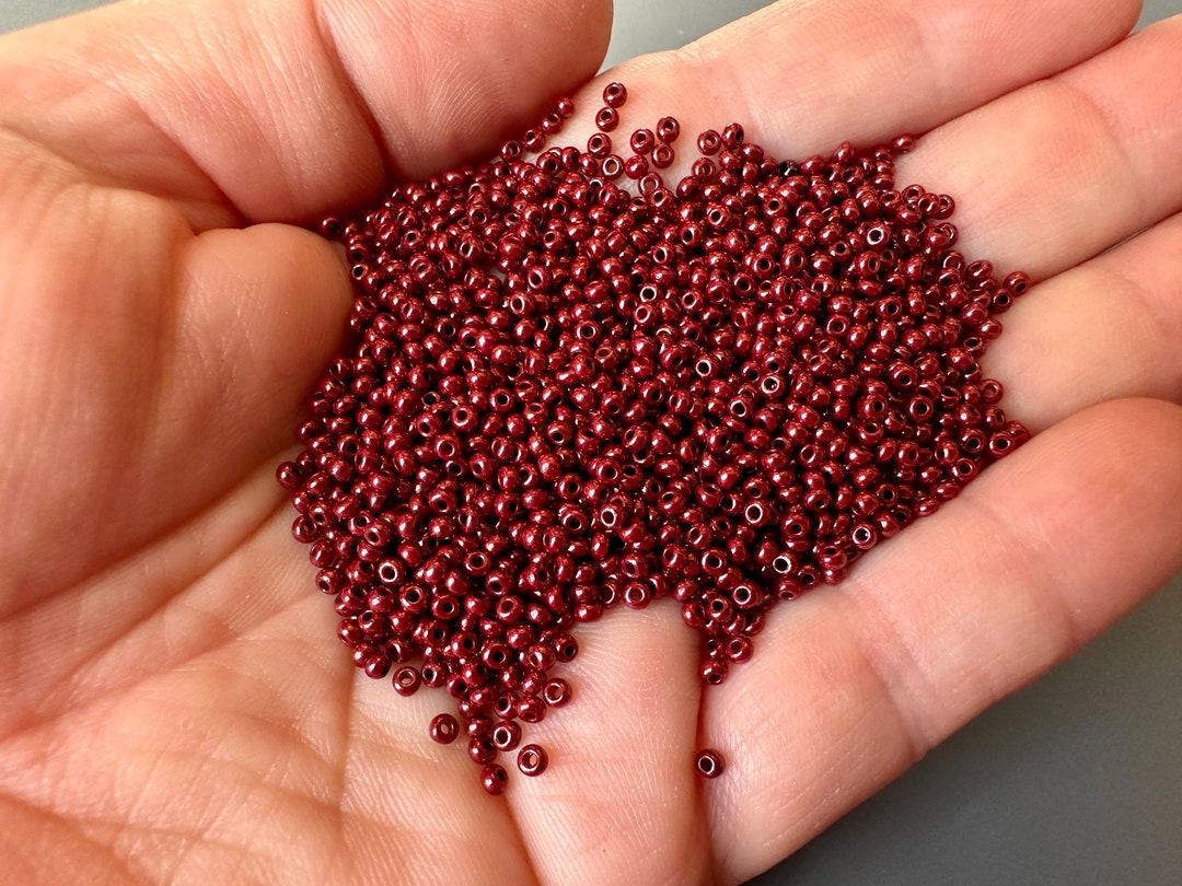 Luser Seed Contemporary Czech Mahogany Luster Seeds! - Etsy