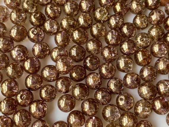 Buy Glorious Glass Czech Druks!!! Sold per Lot of 25 Glass Beads