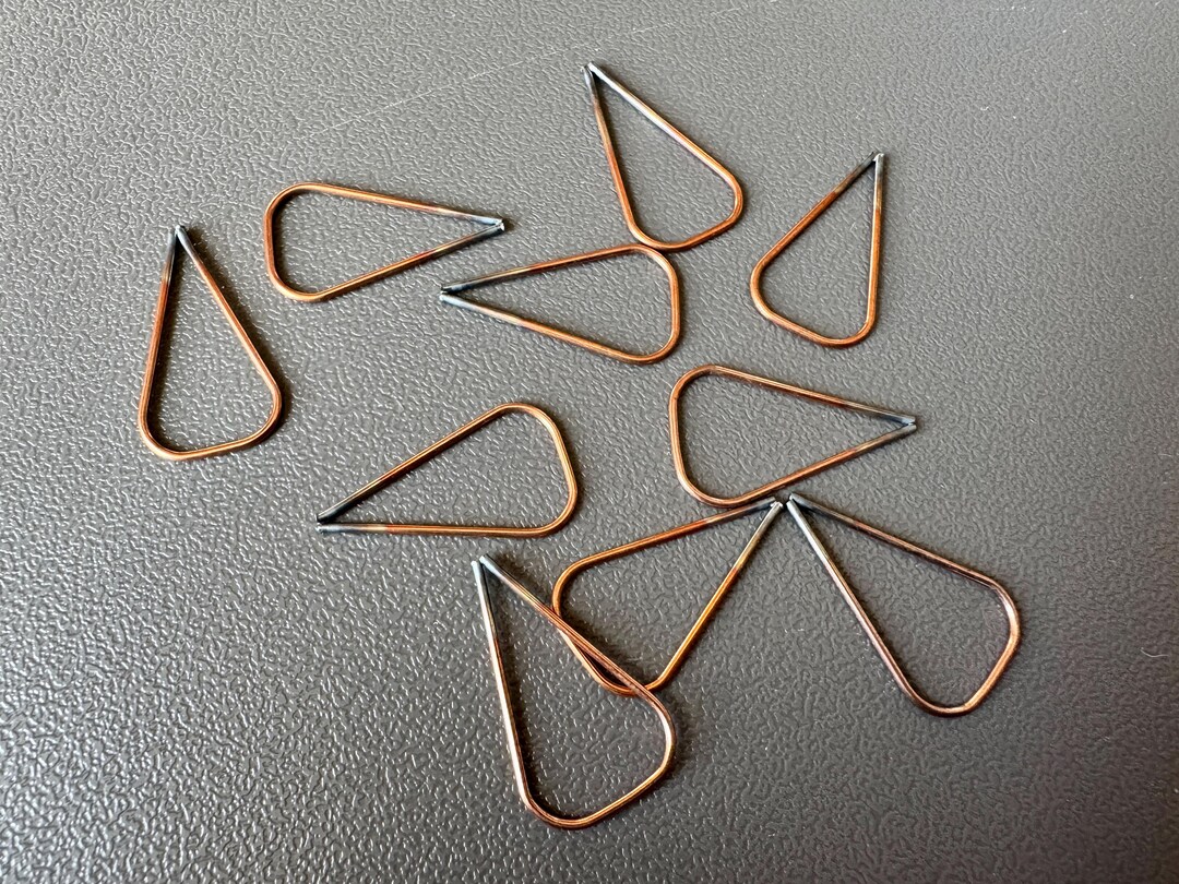 Copper Triangle Rings Little Custom Made Copper Plated Steel Triangles! Can Be Used as ...