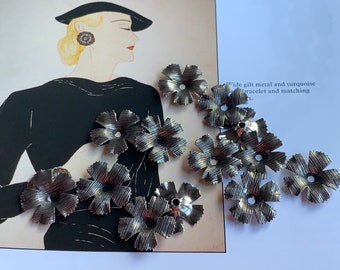 Vaso Da Fiori Vintage In Ottone - Italia