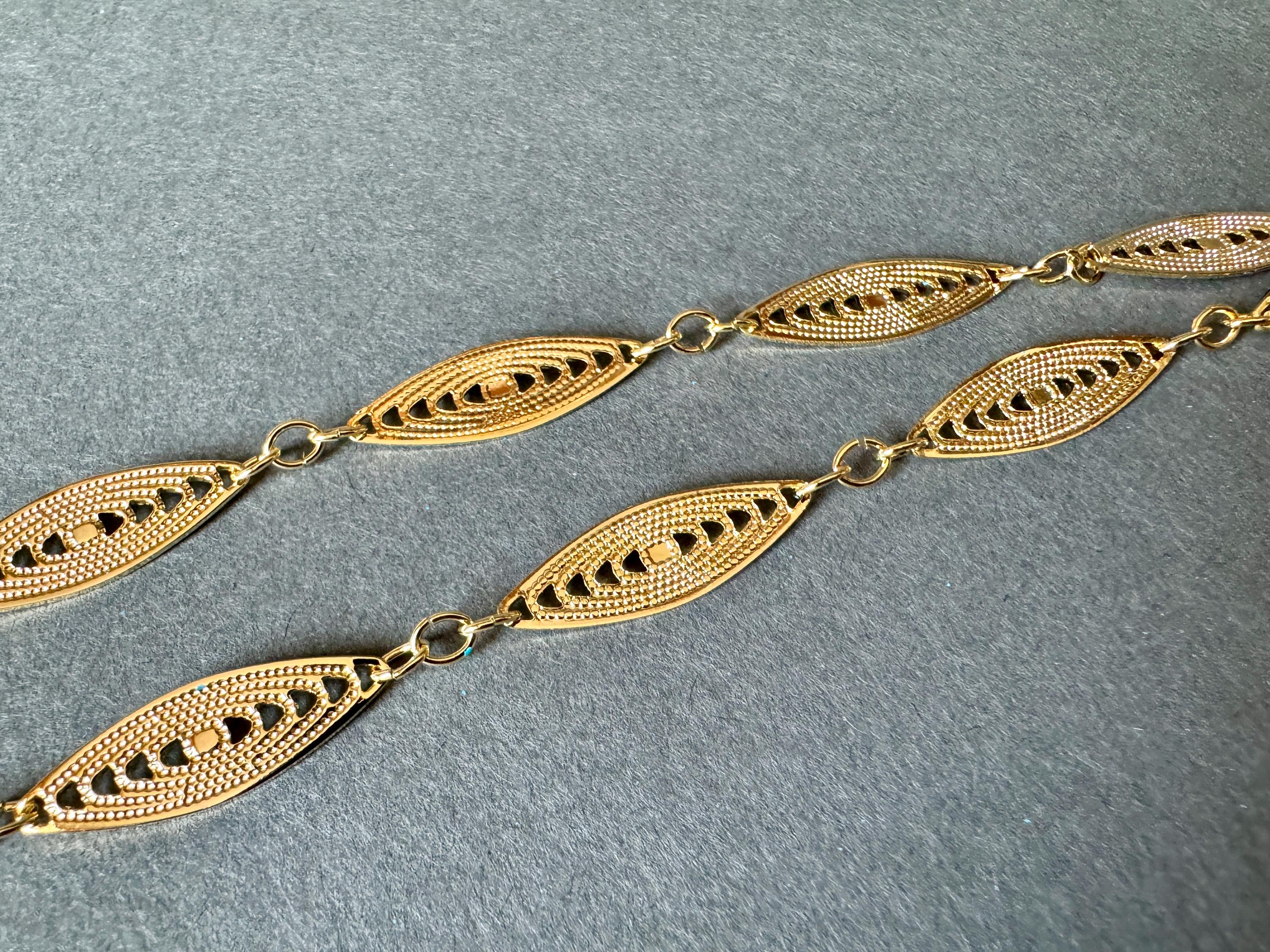 Filogram Chain Lovely Gold Plated Filigree Chain! so Very Versatile! Sold per Yard ...