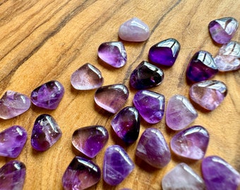 Vintage supply of Amethyst cabochons...used in the production of Judith Lieber collectible purses!! Sold per four pieces. (SKU 16509)