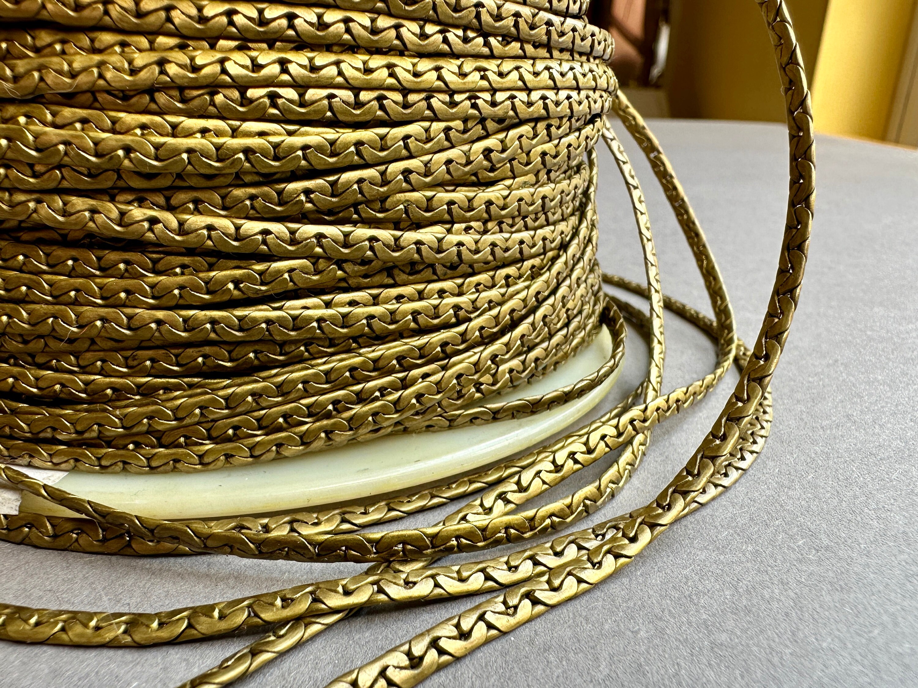 ファッション特集 Gorgeous Vintage Brass C Chain! Sold per Yard. SKU Chain551 ポケモンカードゲーム