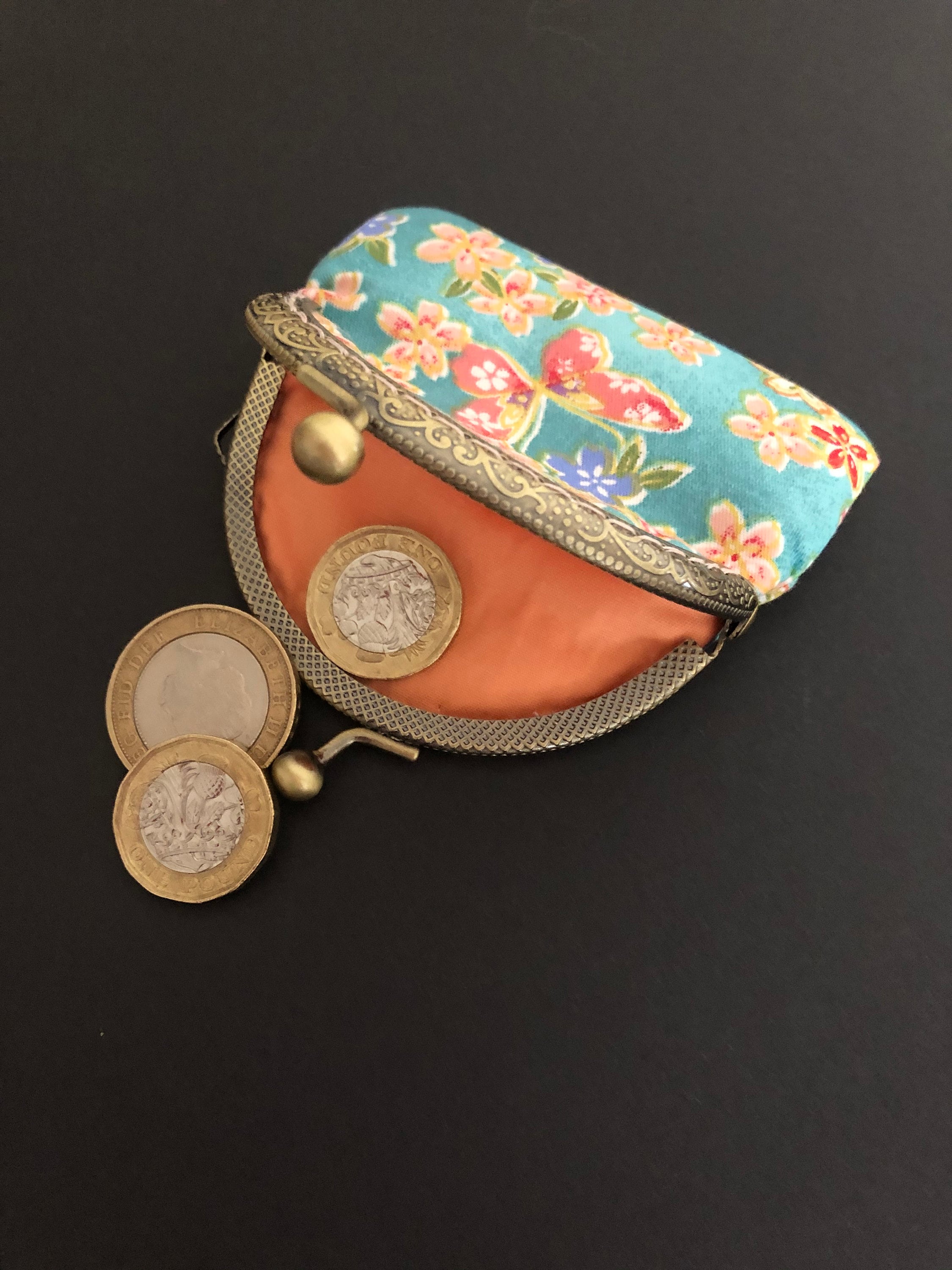 Handmade mini coin purse Etsy