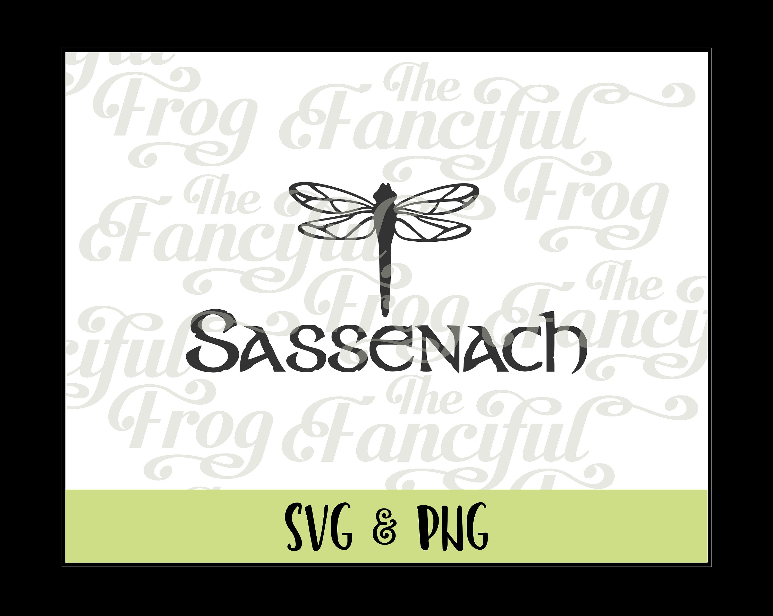 Sassenach Dragonfly Gaelic Scottish Glass - Outlander Inspired 15oz Wine Glass