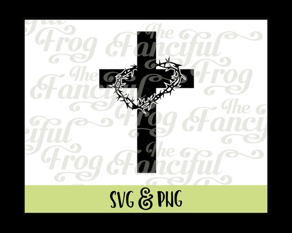 Free Free 150 Cross With Crown Of Thorns Svg SVG PNG EPS DXF File