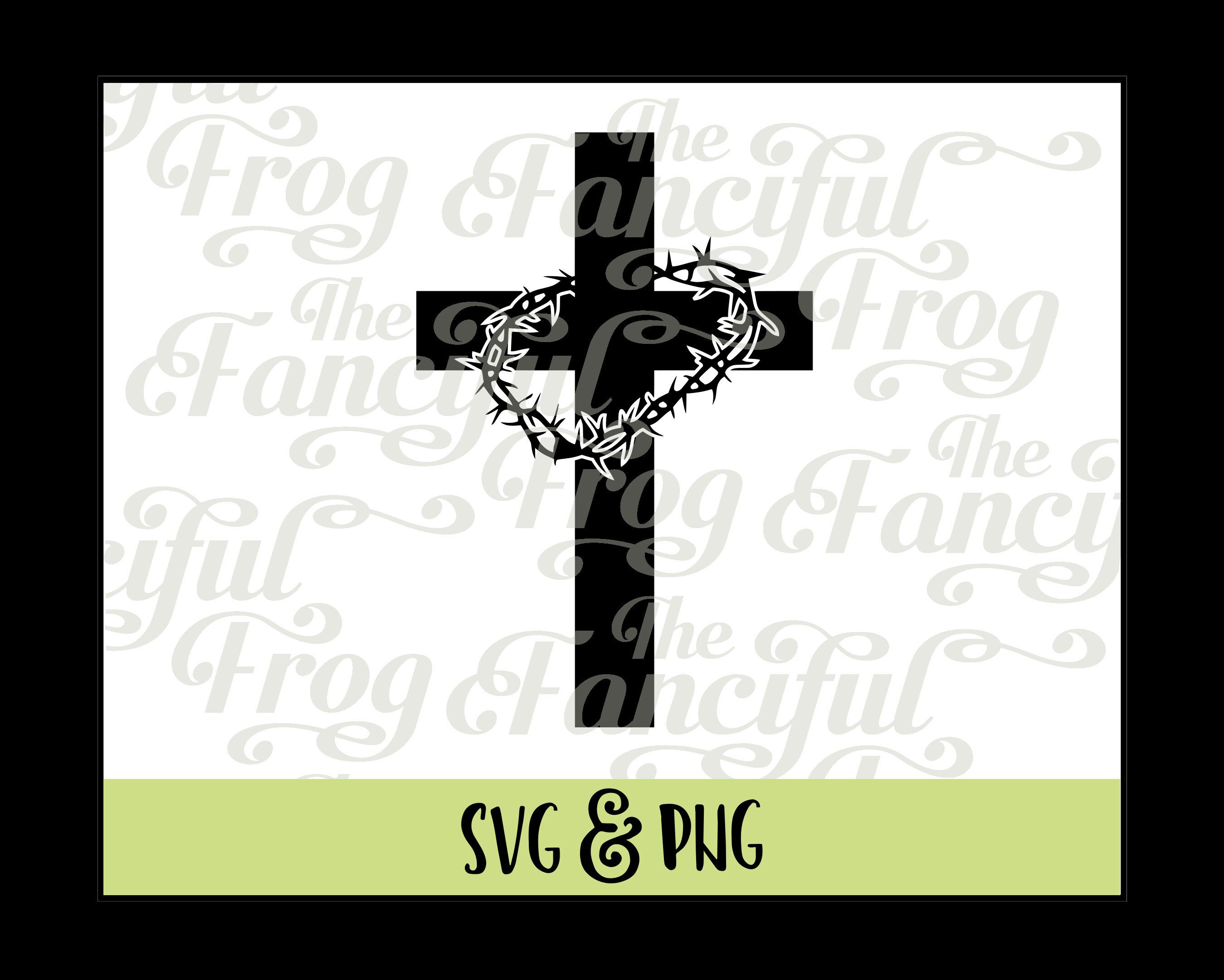 Free Free Cross With Crown Of Thorns Svg 476 SVG PNG EPS DXF File