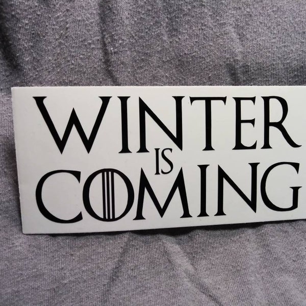 House Stark Decal Etsy