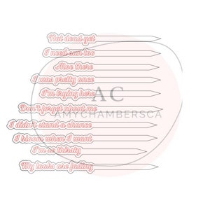 Laserskuren fil SVG digital fil rolig växtinsats vårträdgård bild 4