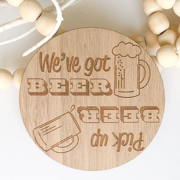 Laser Cut File SVG Beer Magnet, Wine Magnet, Beer Sign, Wine Sign, Gift for him Gift for her, Beer SVG, Wine SVG, Fridge Magnet, Mom, Dad