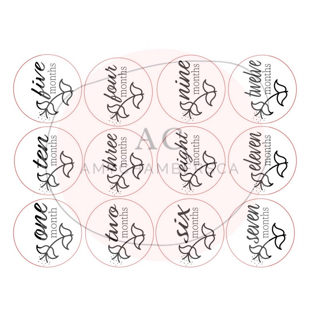 Laser Cut File SVG Hello World Newborn Sign Marker Milestone Monthly - Etsy