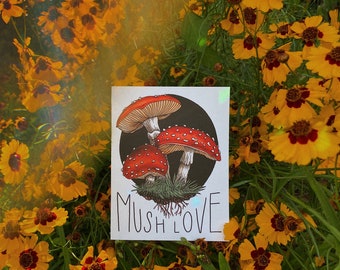 Mush Love Card