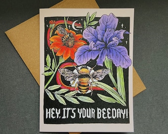 Hey It’s Your Beeday Card