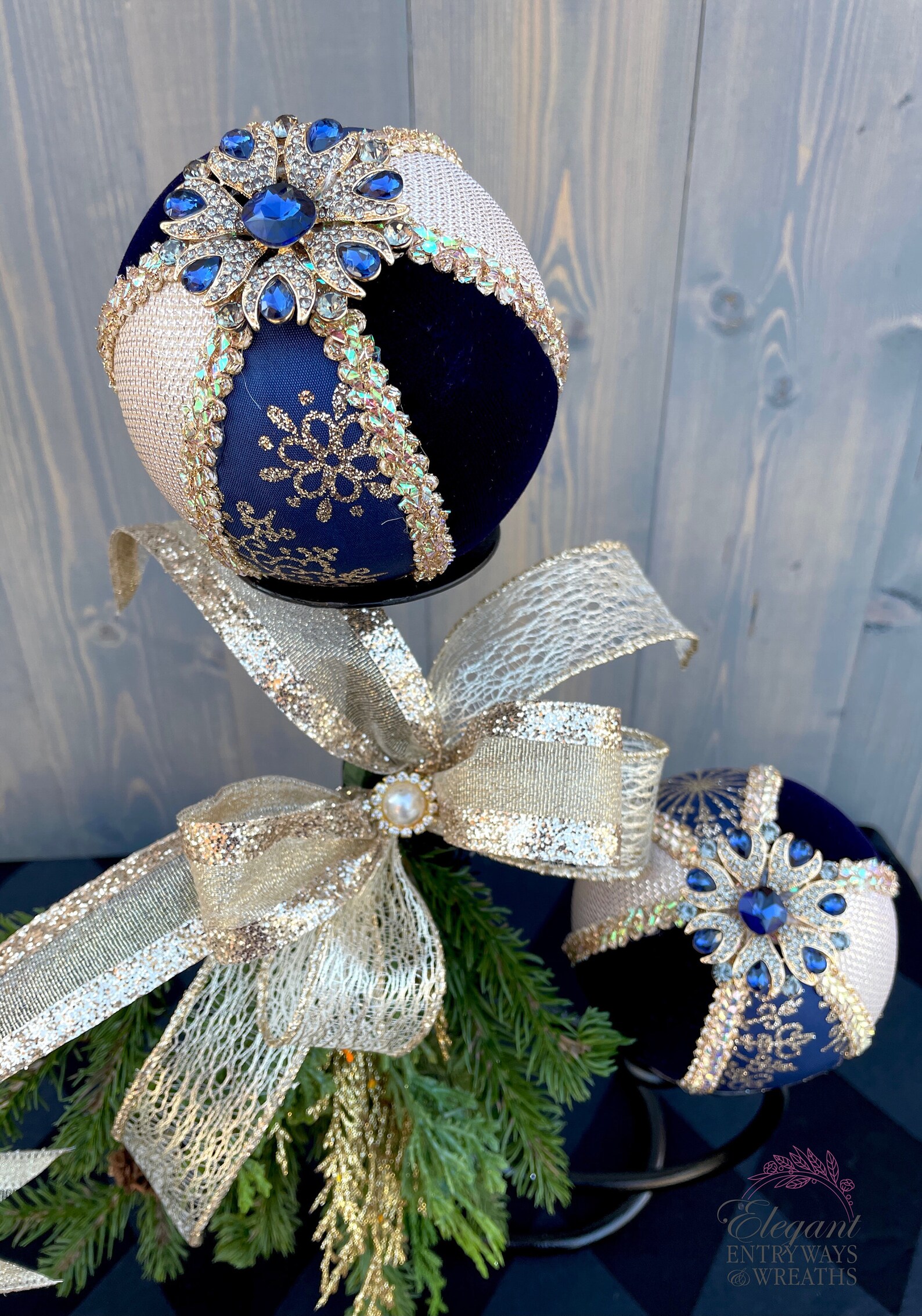 Decorative Balls Home Decor Decorative Accents Wreath Etsy