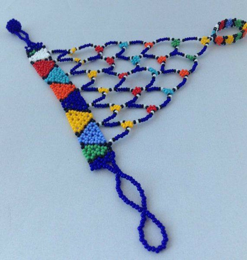 Zulu beaded hand piece.
