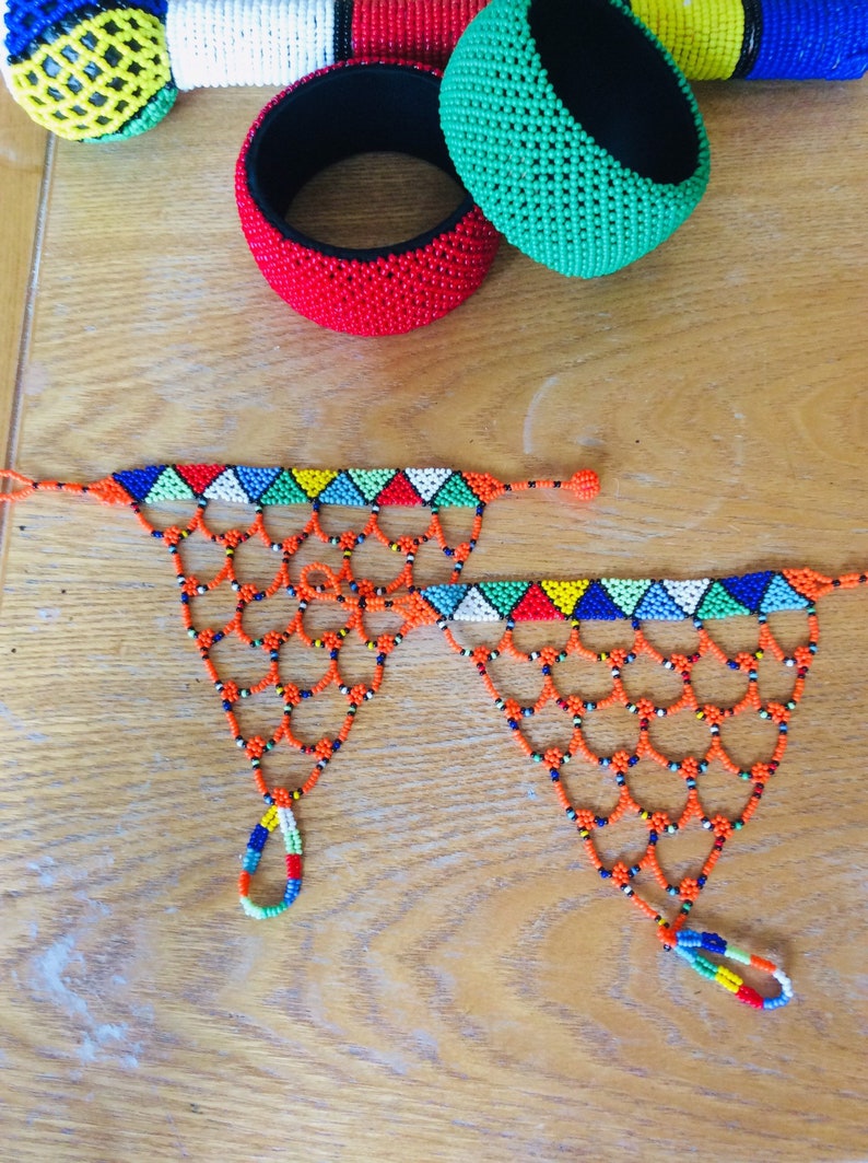 Zulu beaded hand piece.