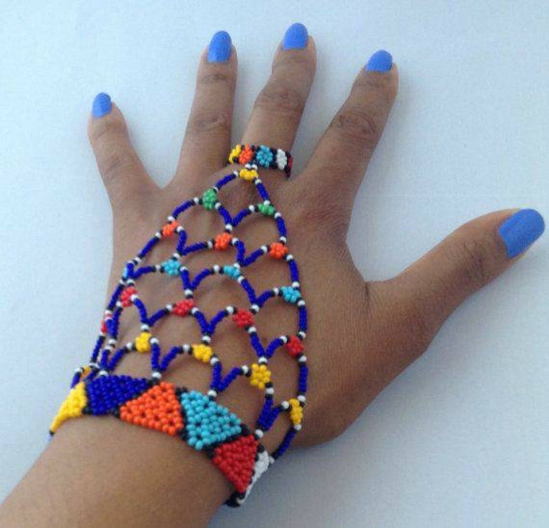 Zulu beaded hand piece.