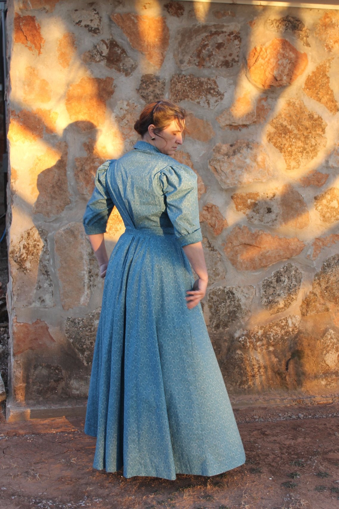 Rose Titanic Green Dress - Etsy Canada
