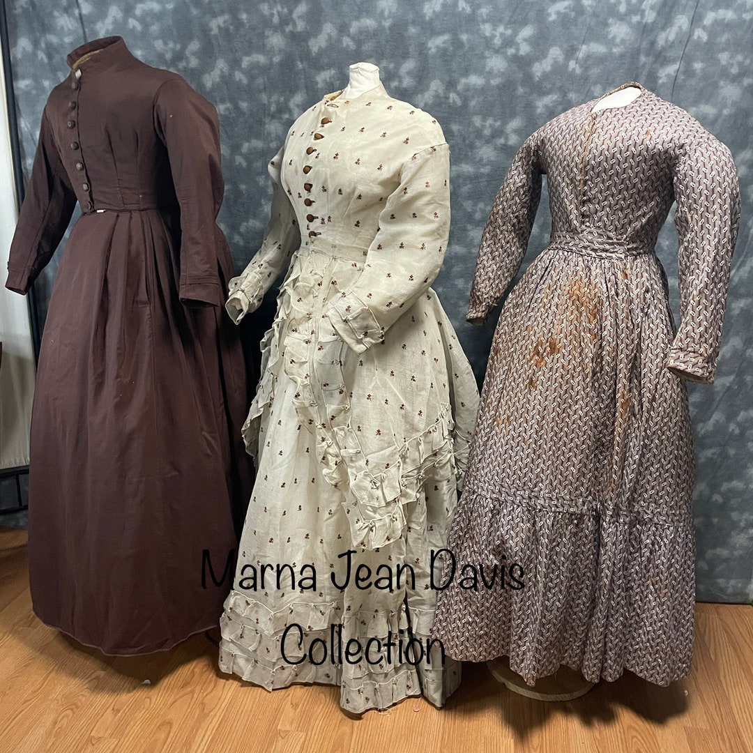 セット販売 Women's Dress Patterns Martha: a Dress for Every Occasion 1868-1872 -sewing Pattern - Etsy