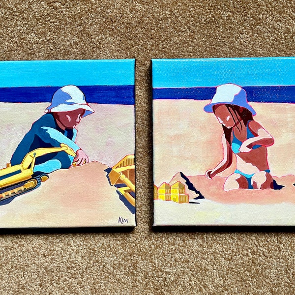 Acrylic Paintings for Children Etsy