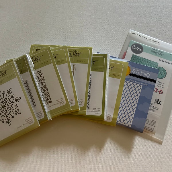 Embossing Folders Etsy