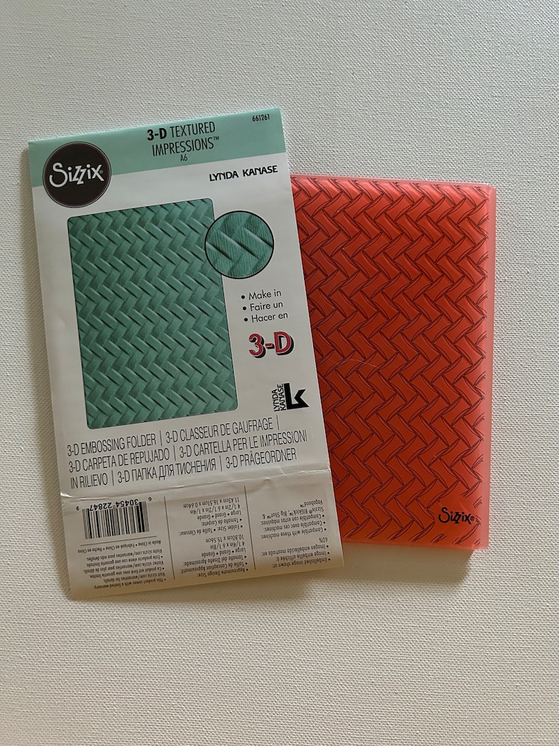 Sizzix Embossing Folders Etsy