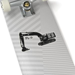 Adhesivo de vinilo para excavadora CAT 374, calcomanía para equipo de construcción imagen 6